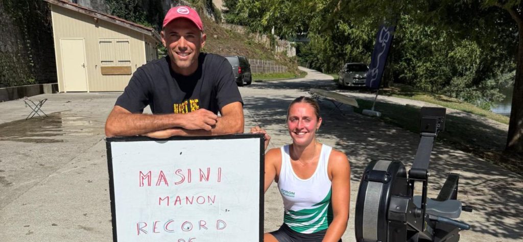 manon masini record de france