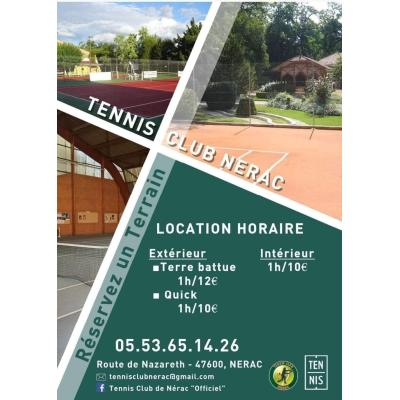 location terrain tennis